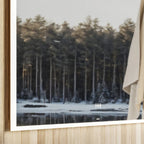 OUTLET: Svedbergs ISTA firkantet speil med lys (lysramme)