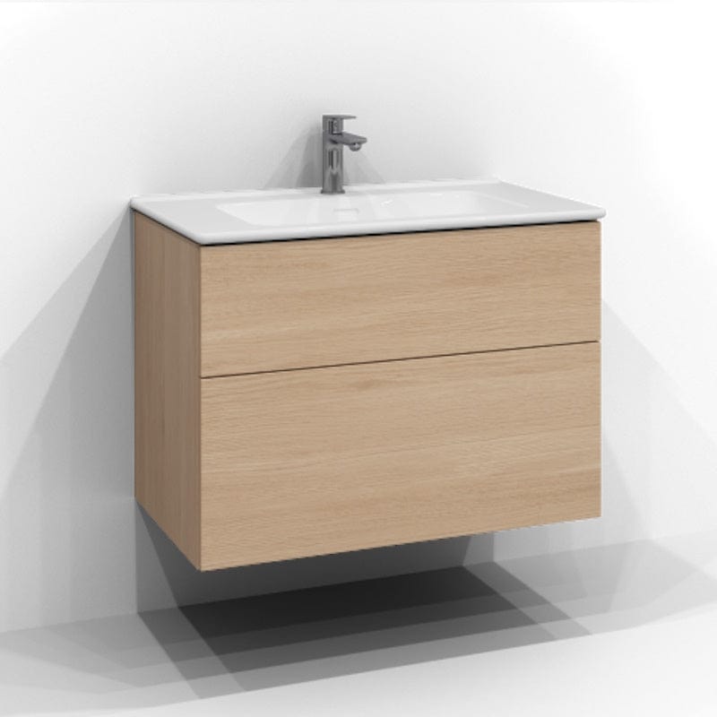 Svedbergs Poem Servantskap 2sk B60-120xD45cm - Plan/Plan Push open Ren eik / 80cm / Plan Push open Svedbergs Servantskap SV-3458132-P