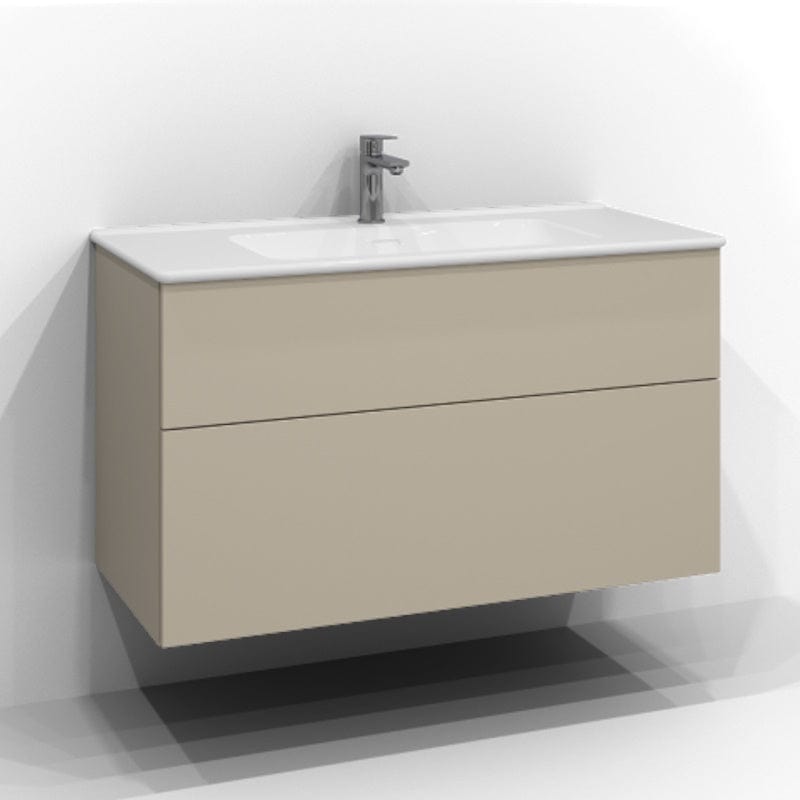Svedbergs Poem Servantskap 2sk B60-120xD45cm - Plan/Plan Push open Sand / 100cm / Plan Push open Svedbergs Servantskap SV-34510122-P