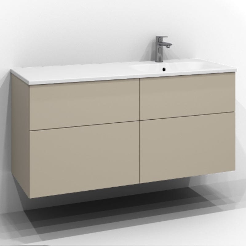 Svedbergs Poem Servantskap 4sk B120-160xD45cm - Plan/Plan Push open Sand / 120cm / Plan Push open Svedbergs Servantskap SV-34512124-P