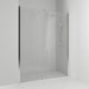 Svedbergs Skoga Dusjnisje Rett Kombi Krom / 138cm / Klart glass Svedbergs Dusjnisje SV-65907477