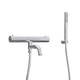 Svedbergs Spika Badekarpakke - badekararmatur og hånddusj Krom Svedbergs Badekararmatur SV-97956
