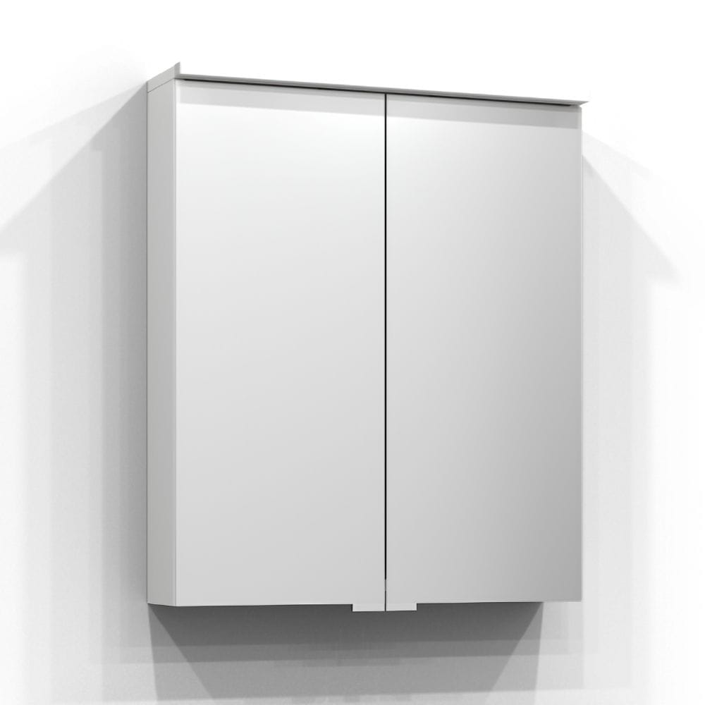 Svedbergs STILLA Speilskap Hvit / 60cm / Med servantlys Svedbergs Speilskap SV-25601-TL