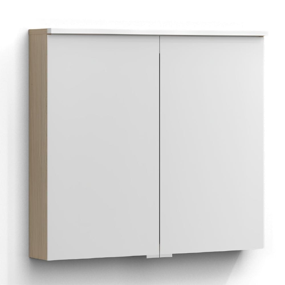 Svedbergs STILLA Speilskap Lys eik / 80cm / Med servantlys Svedbergs Speilskap SV-25804-TL