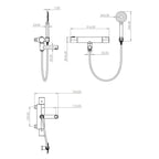 Tapwell ARM026-150 Badekararmatur