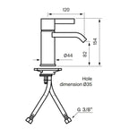 Tapwell ARM071M Servantbatteri