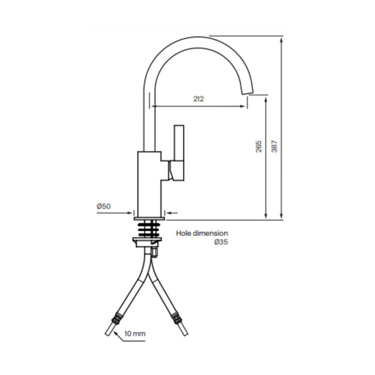 Tapwell ARM380 Kjøkkenarmatur