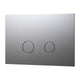 Tapwell DUO112 Betjeningsplate TECE Krom Tapwell Betjeningsplate og trykknapper TA-9427830