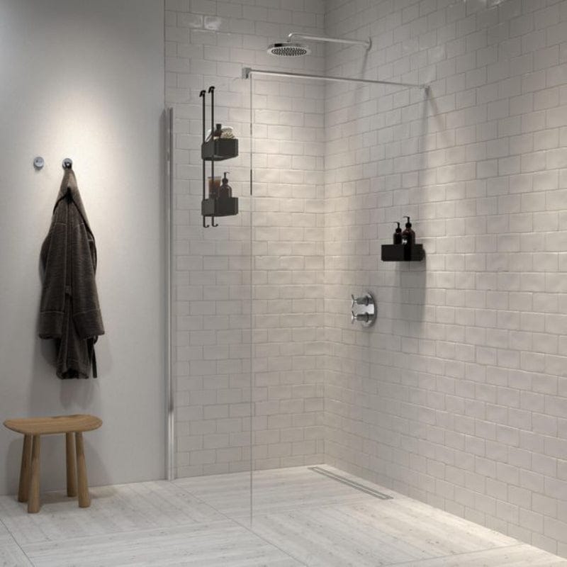 Tiger 2-Store Shower Caddy Dusjkurv  Tiger Dusjhylle