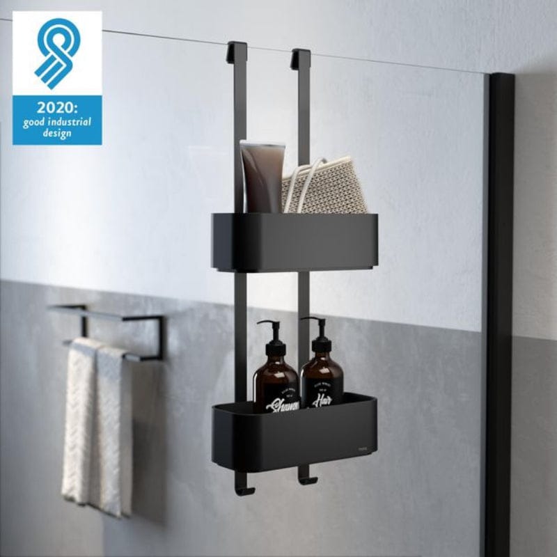 Tiger 2-Store Shower Caddy Dusjkurv  Tiger Dusjhylle