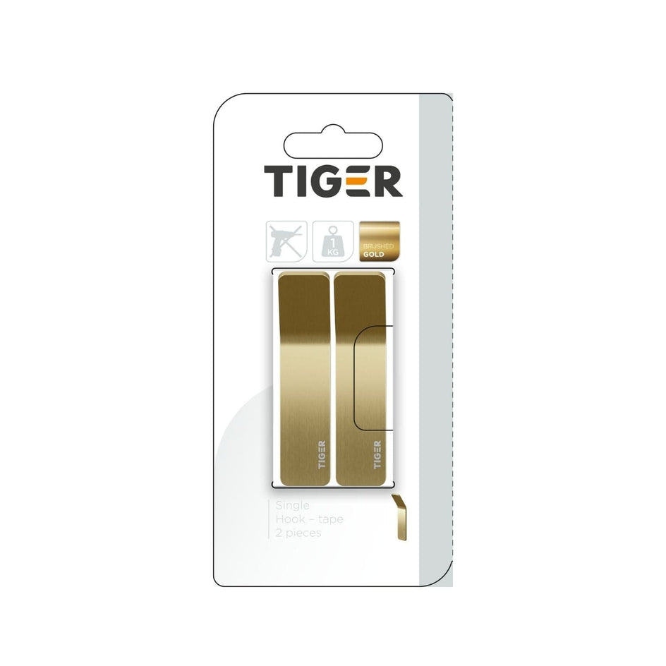 Tiger Single krok 2stk Tiger Knagger