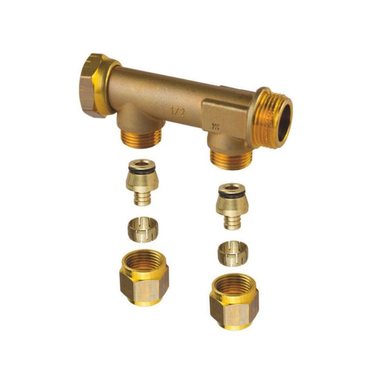 Uponor Aqua Plus WTR Fordeler Løpemutter - 2 Uttak