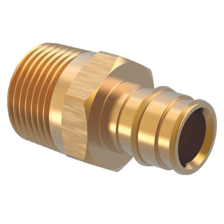 Uponor Q&E DR Rettnippel U-ring Utvendig gjenge