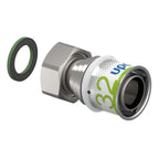 Uponor S-Press Plus Adapter med Løpemutter