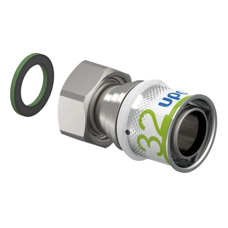 Uponor S-Press Plus Adapter med Løpemutter