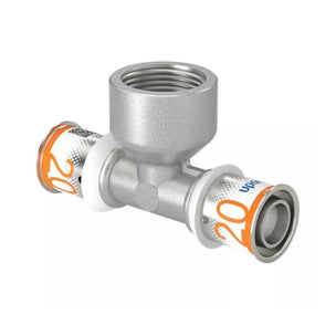 Uponor S-Press Plus T-rør med Innvendig gjenge