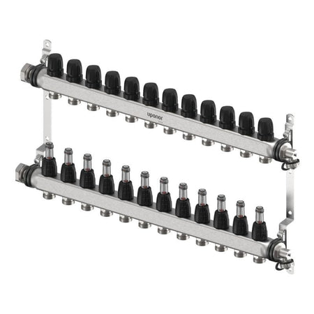 Uponor Vario S FM Gulvvarmefordeler 2-12 kurser