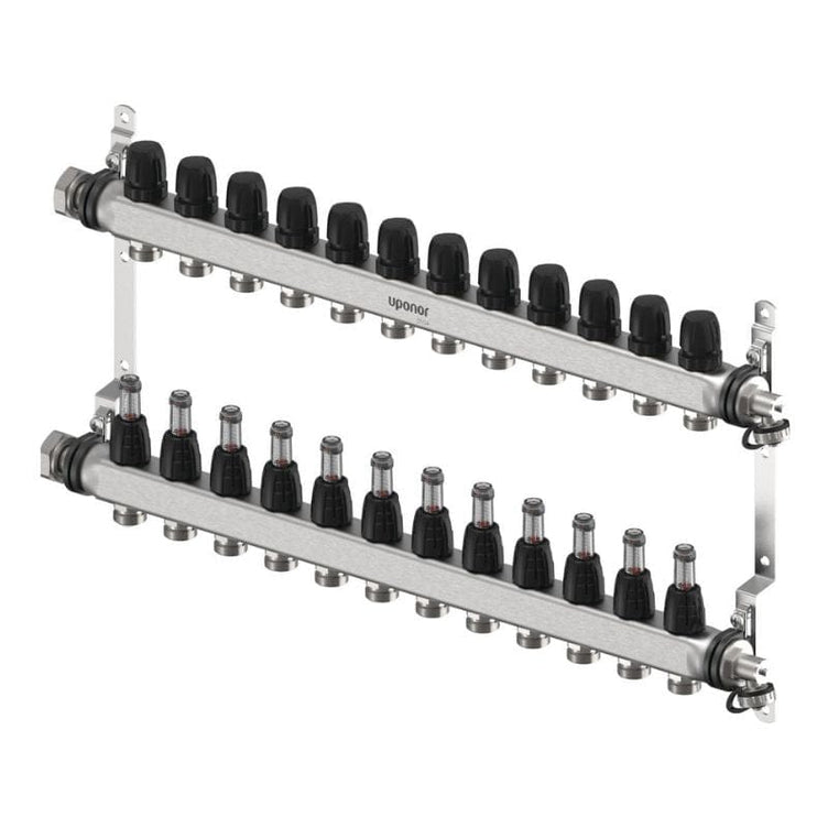 Uponor Vario S FM Gulvvarmefordeler 2-12 kurser