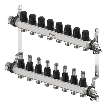 Uponor Vario S FM Gulvvarmefordeler 2-12 kurser