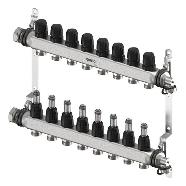 Uponor Vario S FM Gulvvarmefordeler 2-12 kurser