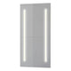 VikingBad Eva LED Baderomsspeil (sidelys) 40cm VikingBad Baderomsspeil VB-110781