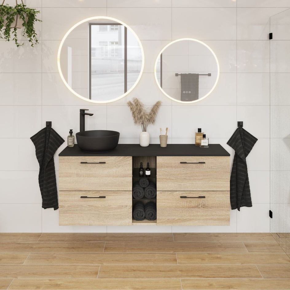 Vikingbad Greenwood vegg- / gulvflis Miele brun / 20x120cm VikingBad VB-114901.49Dxx.xx