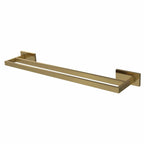 OUTLET: Vikingbad Luna Rett Dobbel Håndklestang B65cm