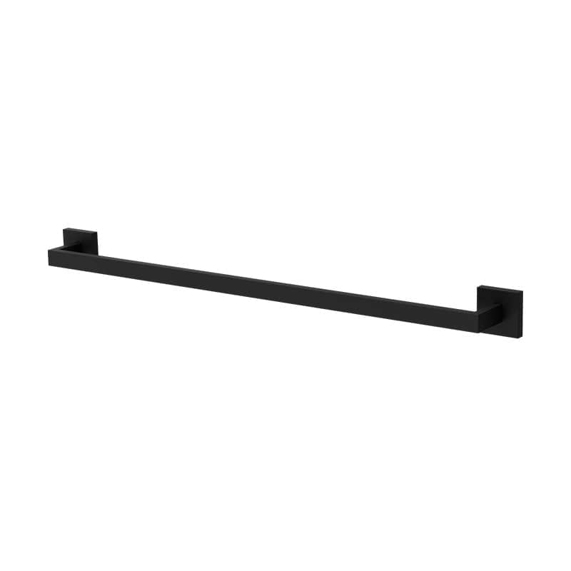 VikingBad Luna Rett Håndklestang Kan limes Svart matt VikingBad Håndklestang VB-017981-02