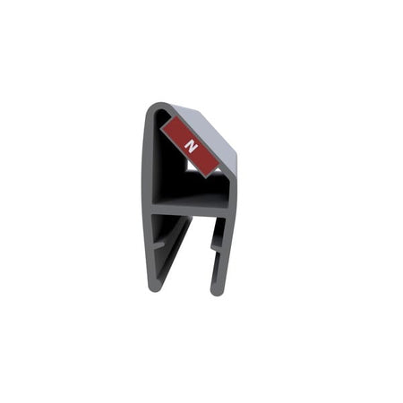 Vikingbad Magnetprofil Liam Fast Glassfelt 90° hjørnemontering