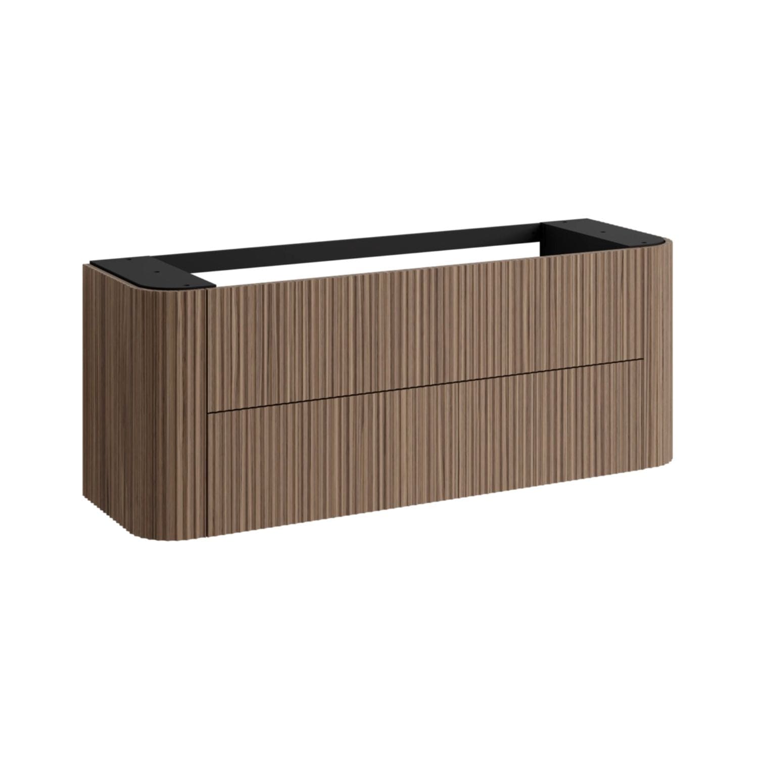 VikingBad MIE Buet Servantskap Valnøtt / 150cm VikingBad Servantskap VB-118806