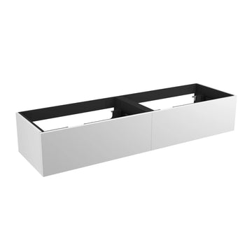 Vikingbad MIE DEMI Slett Servantskap Mål: B(120-180)xH46xD29 cm