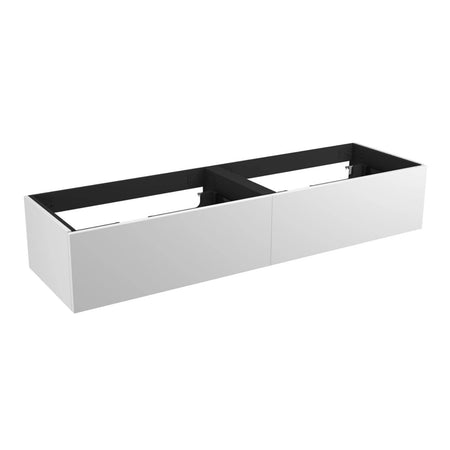 Vikingbad MIE DEMI Slett Servantskap Mål: B(120-180)xH46xD29 cm