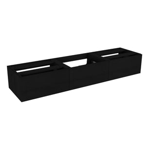 Vikingbad MIE DEMI Slett Servantskap Mål: B(60-180)xH46xD29 cm (3x60)
