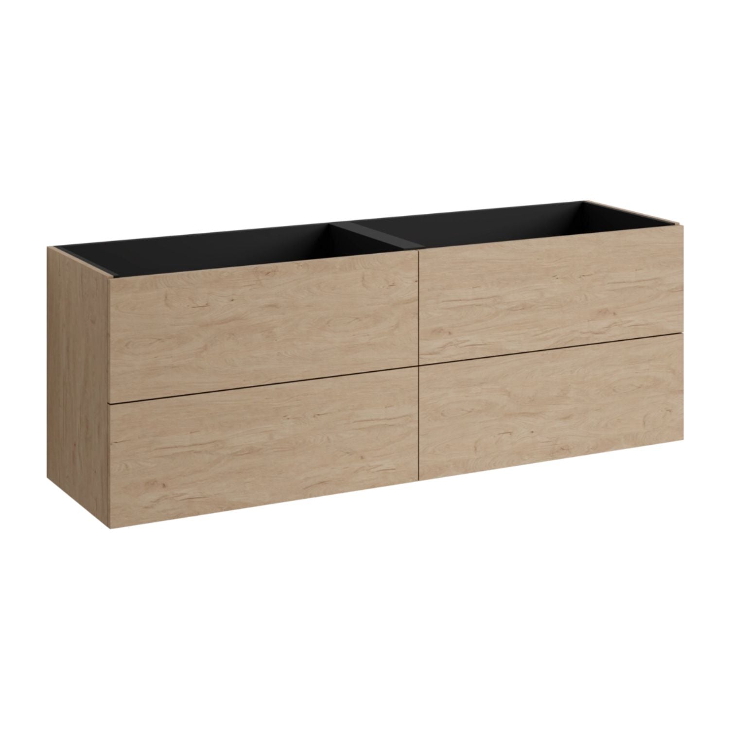 VikingBad MIE SLETT Servantskap Skandinavisk eik / 180cm dobbel VikingBad Servantskap VB-118920