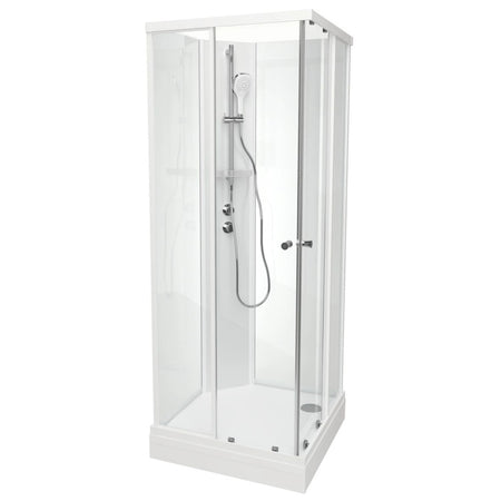 Vikingbad SOFIA Rett Standard Dusjkabinett - Lav