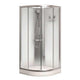 A-Collection Papilio Dusjkabinett Buet 80-90 Krom / 80x80cm / Klart glass A-collection Dusjkabinett AH-6310978