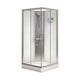 A-Collection Papilio Dusjkabinett Rett 80 Krom / 80x80cm / Klart glass A-collection Dusjkabinett AH-6310979