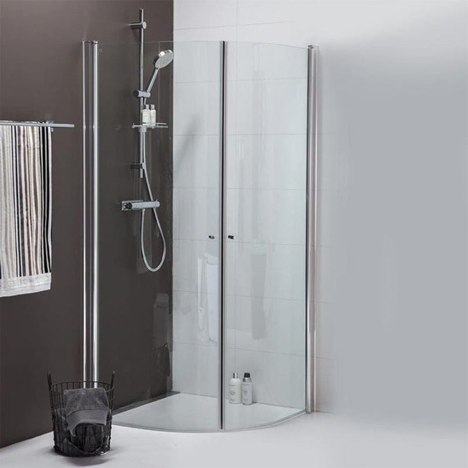 Alterna Picto Dusjhjørne Buet Krom / 88x88cm / Klart glass Alterna Dusjhjørne BD-6310616