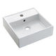 Bathco Gomera Porselensservant B39xD39cm - porselen Hvit Bathco Liten servant KO-0017D