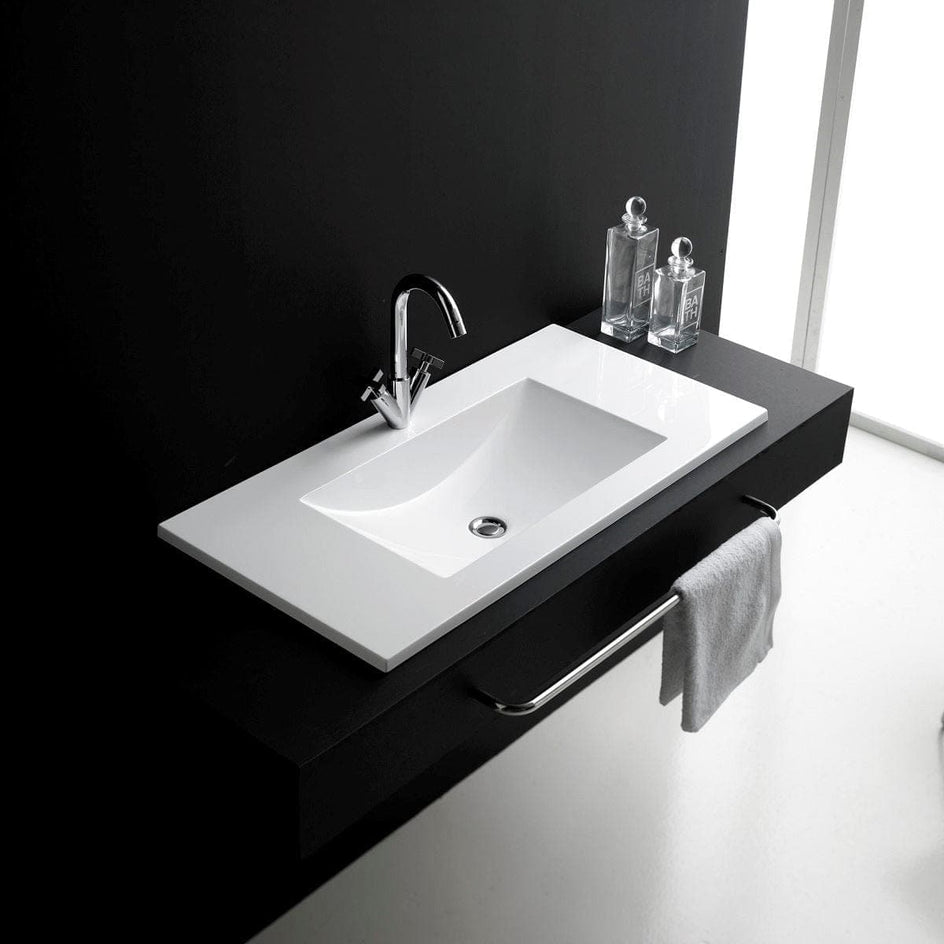 Bathco Montecarlo Servant B60xD45cm - nedfelling Hvit Bathco Nedfelling KO-0509