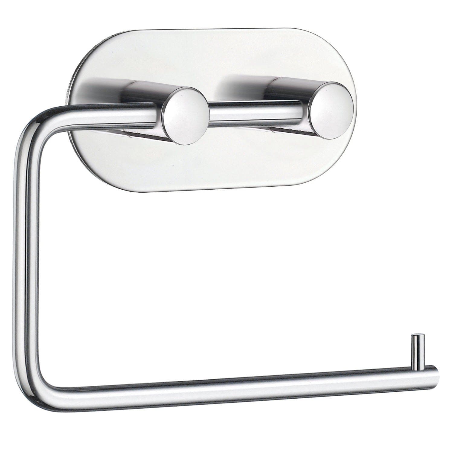 Beslagsboden Toalettpapirholder 1097 - selvklebende Krom Beslagsboden Toalettrullholder SM-BK1097