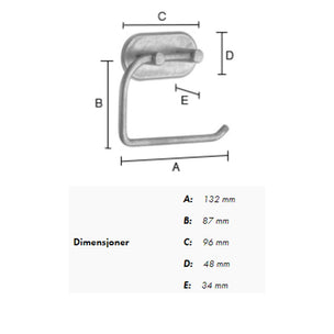 Beslagsboden 1127 Toalettrullholder