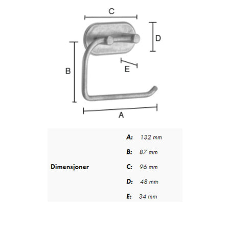 Beslagsboden 1127 Toalettrullholder