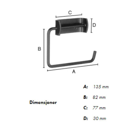 Beslagsboden 441 Toalettrullholder