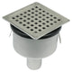 Blucher square boligsluk type 150 50mm Blucher Gulvsluk AH-150.300.050