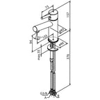 Damixa Merkur Mini Servantbatteri