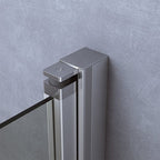 Dansani MATCH C Dusjdør med sidepanel B90-100xH200cm