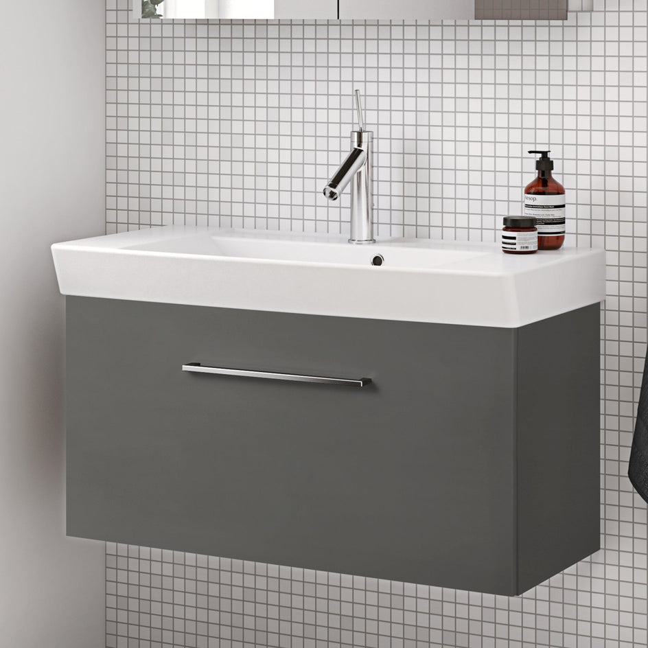 Dansani Mido+ Slim Servantskap 1 Skuff B50-80xD35cm uten servant Dansani Servantskap