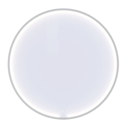 Dansani MOON rundt speil med lys (ramme)