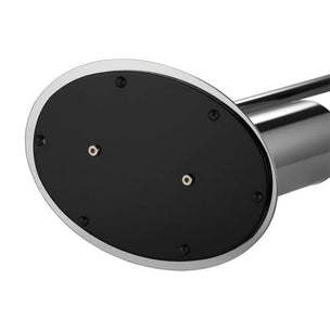 Esbada Classic Toalettrullholder med børste oval fot krom